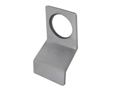 Frelan Hardware Door Furniture Satin Stainless Steel / Rim Profile Cylinder Pulls Frelan - 42x88mm SSS round profile cylinder pull