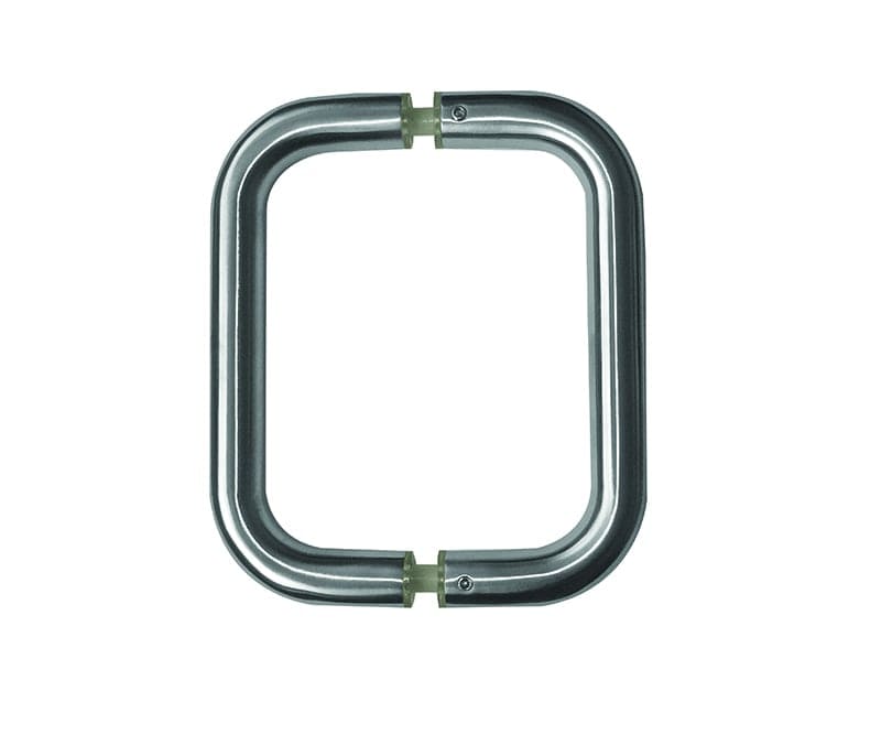 Frelan Hardware Door Furniture Satin Stainless Steel / Back to Back Fixing Pack Frelan - 600x22mm SSS B/B D handle