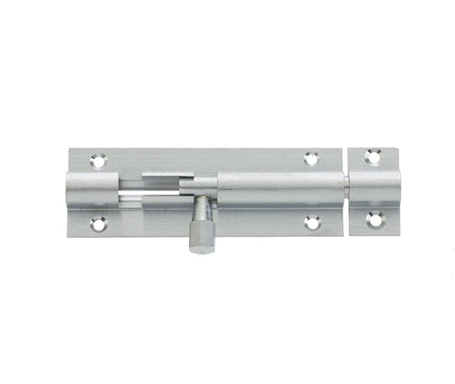Frelan Hardware Accessories Satin Chrome / Straight Surface Bolts Frelan - 64x25mm SC STR Barrel bolt