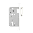 Frelan Hardware Locks & Latches Satin Stainless Steel Frelan - 72mm sss Din euro deadlock radiused 60mm backset
