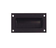 Frelan Hardware Door Furniture Black / Flush Handle / Rectangular Frelan - 75x40mm Flush Pull - Black