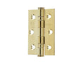 Frelan Hardware Hinges Electro Brass / Ball Bearing Hinges / 3" (76mm) Frelan - 76 x 50mm Stainless Steel Ball Bearing Hinges - Electro Brass