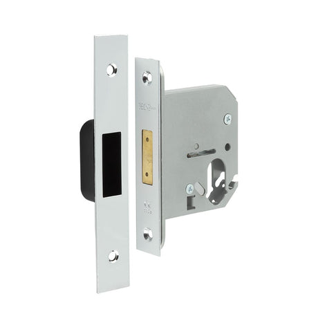 Frelan Hardware Locks & Latches Polished Chrome Frelan - 76mm PC Oval profile deadlock