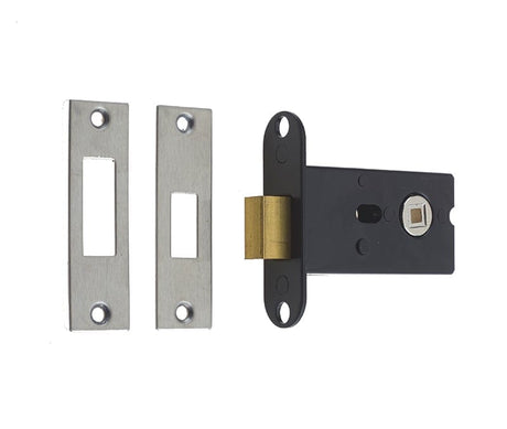 Frelan Hardware Accessories Satin Stainless Steel / Spindles Frelan - 76mm SSS Bathroom deadbolt (5mm spindle)
