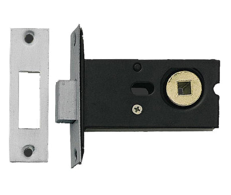 Frelan Hardware Accessories Satin Stainless Steel / Spindles Frelan - 76mm SSS Bathroom deadbolt (8mm spindle)