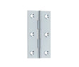 Frelan Hardware Hinges Polished Chrome / Solid Drawn Hinges / 3" (76mm) Frelan - 76x42x1.5mm PC HINGE