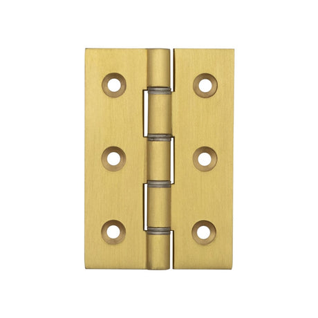 Frelan Hardware Hinges Satin Brass / Washered Hinges / 3" (76mm) Frelan - 76x50x2.5mm SB DPBW hinges