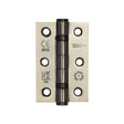 Frelan Hardware Black Nickel Frelan - 76x50x2mm BN Steel ball bearing hinge Grade 7
