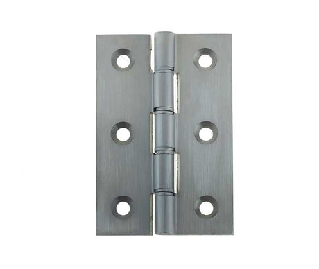 Frelan Hardware Hinges Satin Chrome / Washered Hinges / 3" (76mm) Frelan - 76x50x3mm SC DPBW Hinge