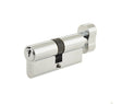 Frelan Hardware Locks & Latches Polished Chrome / Euro Cylinder & Turn / 45 x 45mm Frelan - 90mm PC Euro cyl & turn