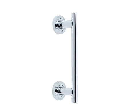 Frelan Hardware Door Furniture Polished Chrome / Pull Handles (Face Fix) Frelan - Ascot 225mm Pull Handle - Polished Chrome