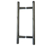 Frelan Hardware Door Furniture Polished Stainless Steel / Back to Back Fixing Pack Frelan - Back to Back Guardsman Pull Handle 1000x25mm (900mm Centres) - Grade 30