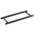 Frelan Hardware Door Furniture Matt Black / Back to Back Fixing Pack Frelan Bari Pull Handle 300mm Back to Back - Matt Black