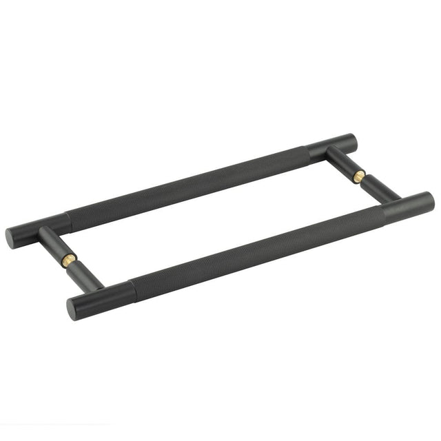 Frelan Hardware Door Furniture Matt Black / Back to Back Fixing Pack Frelan Bari Pull Handle 300mm Back to Back - Matt Black