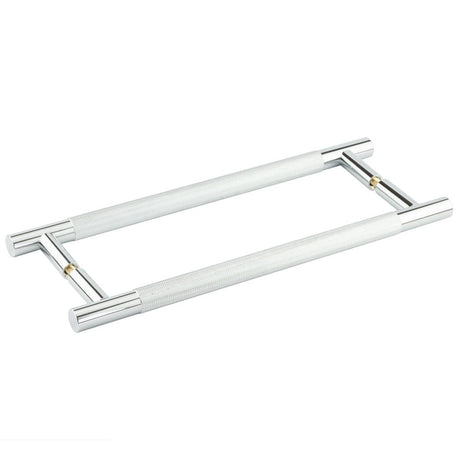Frelan Hardware Door Furniture Polished Chrome / Back to Back Fixing Pack Frelan Bari Pull Handle 300mm Back to Back - Polished Chrome