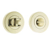 Frelan Hardware Door Furniture Brass Finish / No Frelan - Bathroom Turn & Release without Indicator - Brass PVD