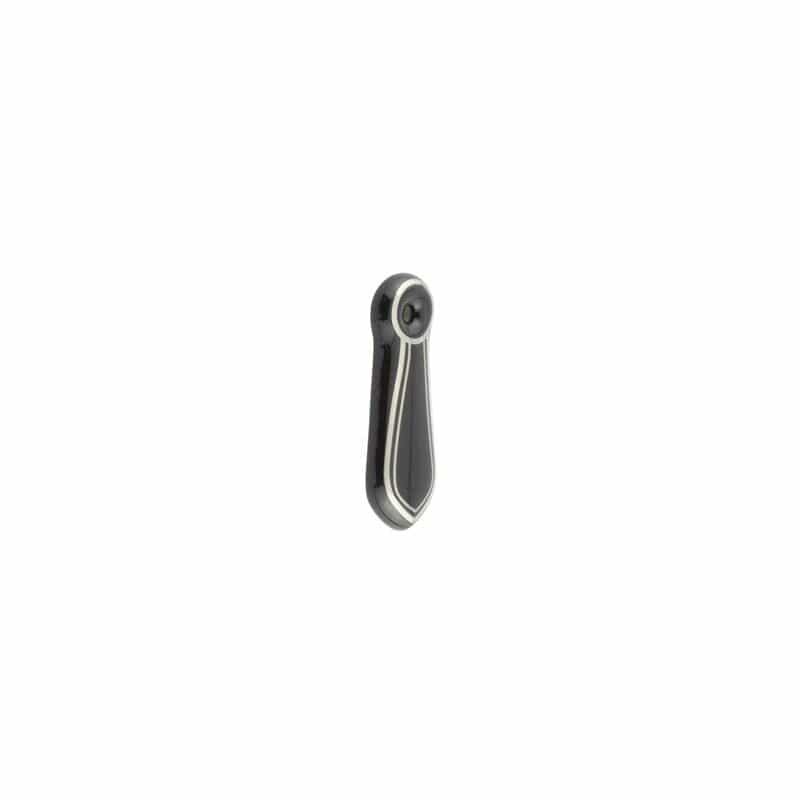 Frelan Hardware Door Furniture Black Silverline / Mortice Key Profile Escutcheons Frelan - Black Silverline Escutcheon