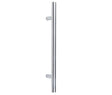 Frelan Hardware Door Furniture Satin Stainless Steel / Pull Handles (Bolt Through) Frelan - Bolt Through Guardsman Pull Handle 1200x32mm (1000mm Centres) - Grade 3