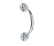 Frelan Hardware Door Furniture Polished Chrome / Pull Handles (Face Fix) Frelan - Bow Shape 152mm Pull Handle - Polished Chrome