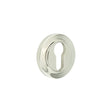 Frelan Hardware Door Furniture Polished Nickel / Euro Profile Escutcheons Frelan - Burlington Euro Profile Escutcheons Chamfered Rose Polished Nickel