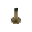 Frelan Hardware Door Furniture Antique Brass Frelan - Burlington Plain Wall Mounted Door Stops Reeded Rose Antique Brass