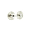 Frelan Hardware Door Furniture Polished Nickel Frelan - Burlington Turns & Releases Inner 1 Reeded Rose Polished Nickel