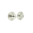 Frelan Hardware Door Furniture Satin Nickel Frelan - Burlington Turns & Releases Inner 1 Reeded Rose Satin Nickel