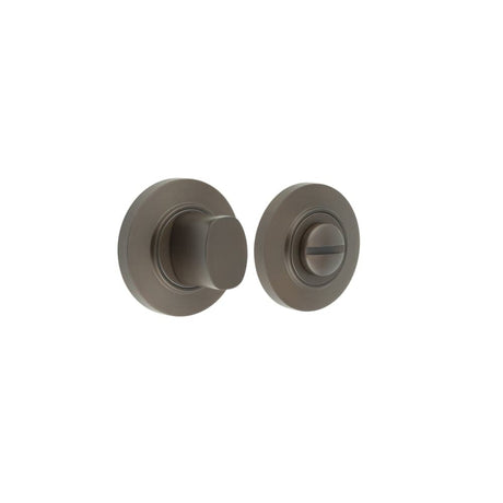 Frelan Hardware Door Furniture Dark Bronze Frelan - Burlington Turns & Releases Inner 3 Chamfered Rose Dark Bronze