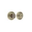 Frelan Hardware Door Furniture Antique Brass Frelan - Burlington Turns & Releases Inner 3 Reeded Rose Antique Brass