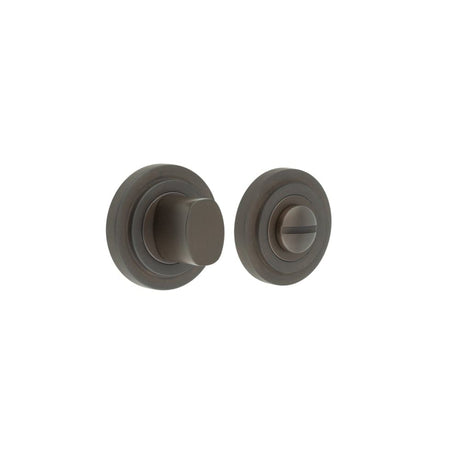 Frelan Hardware Door Furniture Dark Bronze Frelan - Burlington Turns & Releases Inner 3 Stepped Rose Dark Bronze