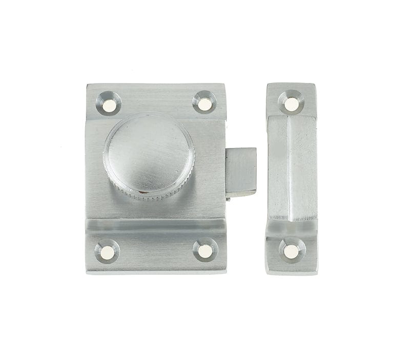 Frelan Hardware Cabinet Hardware Satin Chrome / Cabinet Turn Catch Frelan - Cabinet Catch - Satin Chrome