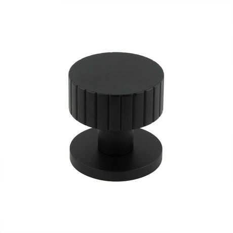 Frelan Hardware Door Furniture Matt Black / Mortice Knobs Frelan - Cog Mortice Door Knobs - Matt Black