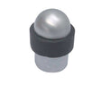 Frelan Hardware Door Furniture Satin Chrome / Floor Door Stop Frelan - Dome Topped Floor Mounted Door Stop - Satin Chrome
