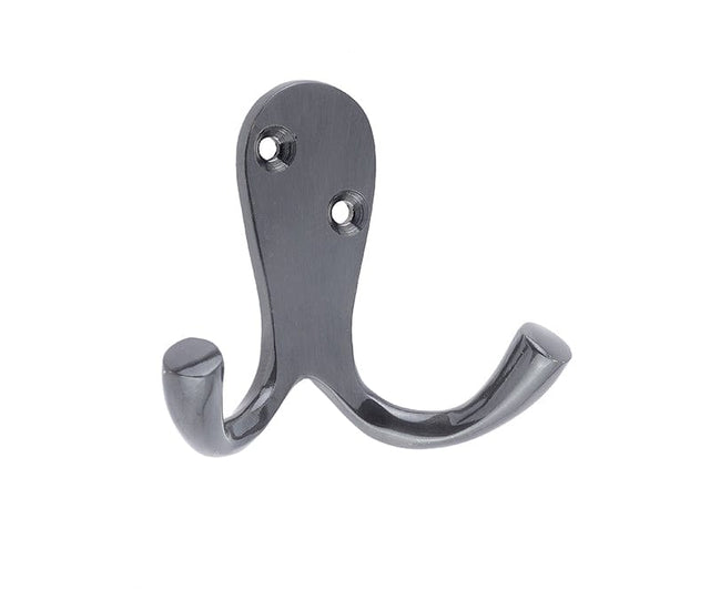 Frelan Hardware Accessories Dark Bronze / Double Coat Hooks Frelan - Double Robe Hook - Dark Bronze