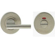 Frelan Hardware Door Furniture Satin Stainless Steel / Yes / Easy Turn & Release Frelan - Easy Turn & Release 52mm x 5mm with Indicator - Stainless Stainless Ste