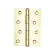 Frelan Hardware Hinges Electro Brass / Butt Hinges / 4" x (102mm) Frelan - EB 102mm Steel Butt Hinge