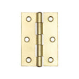 Frelan Hardware Hinges Electro Brass / Butt Hinges / 3" (76mm) Frelan - EB 76mm Steel Butt Hinge