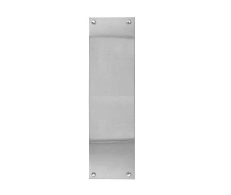 Frelan Hardware Door Furniture Polished Stainless Steel / Finger Plates / 305 x 75mm Frelan - Finger Plate 305x75mm - Grade 304 - Polished Stainless Steel