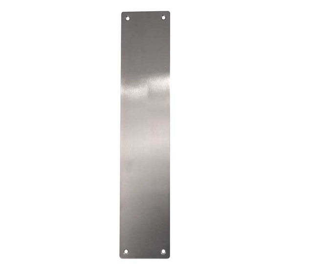 Frelan Hardware Door Furniture Satin Stainless Steel / Finger Plates / 350 x 75mm Frelan - Finger Plate 350x75mm - Grade 304 - SSS