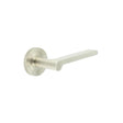Frelan Hardware Door Furniture Satin Nickel Frelan - Fitzrovia Door Handles Knurled Rose Satin Nickel