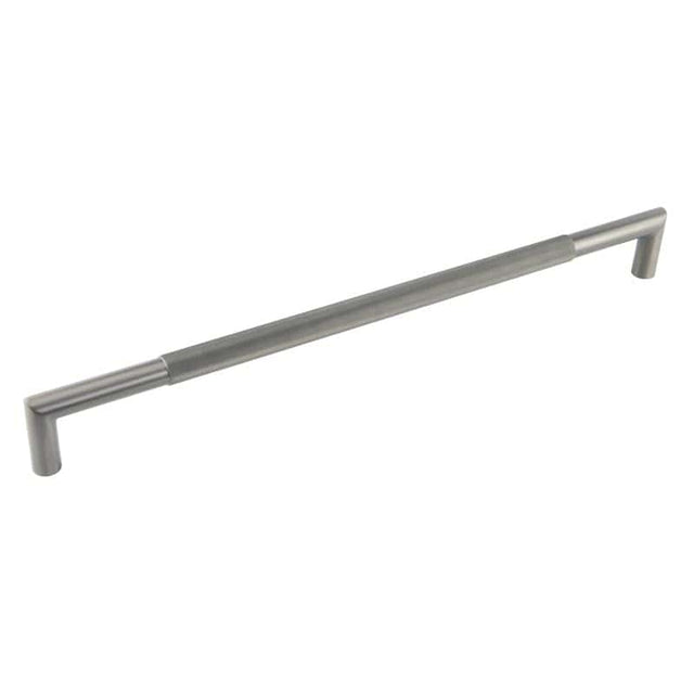 Frelan Hardware Door Furniture Gun Metal / Pull Handles (Bolt Through) Frelan - GM Mitred Diamond Knurled Pull Handle 600x25mm B/T 316g PVD