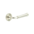 Frelan Hardware Door Furniture Satin Nickel Frelan - Highgate Door Handles Reeded Rose Satin Nickel
