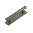 Frelan Hardware Cabinet Hardware Dark Bronze / Cabinet Pull Handles Frelan - Hoxton Thaxted Cabinet Handles 96mm Ctrs Stepped Backplate Dark Bronze