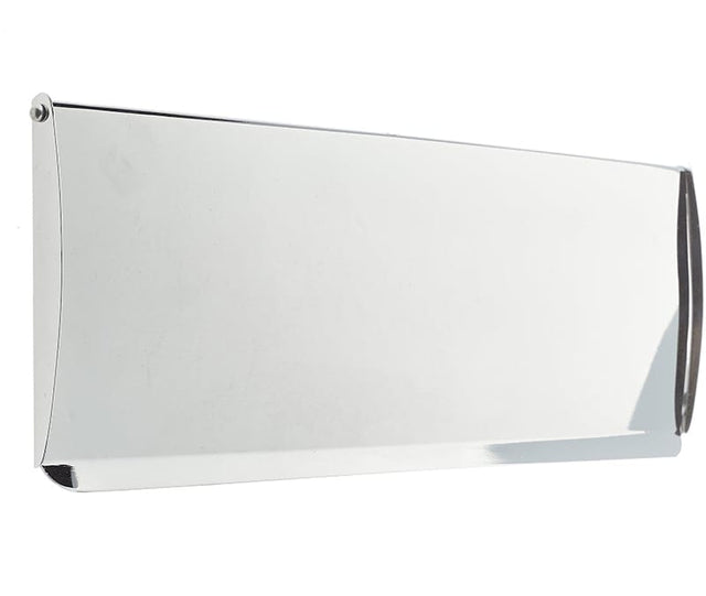 Frelan Hardware Door Furniture Polished Chrome / Interior Letter Flap / 304 x 80mm Frelan - Inner Door Tidy 304x80mm - Polished Chrome