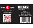 Frelan Hardware Accessories Default Title / Flush Bolt Intumescent Kits Frelan - Kit for 150 & 200mm flush bolts 60 min 2mm