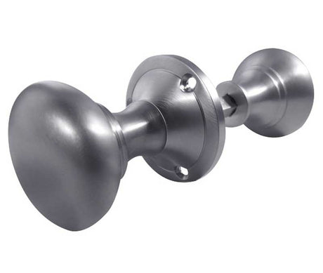 Frelan Hardware Door Furniture Satin Chrome / Rim Knobs Frelan - Kontrax Rim Knobs - Satin Chrome