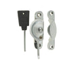 Frelan Hardware Window Furniture Satin Chrome / Sash Window Fitch Fasteners Frelan - Lockable Narrow Fitch Fasteners - Satin Chrome