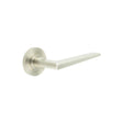 Frelan Hardware Door Furniture Satin Nickel Frelan - Mayfair Door Handle on Reeded Rose Satin Nickel