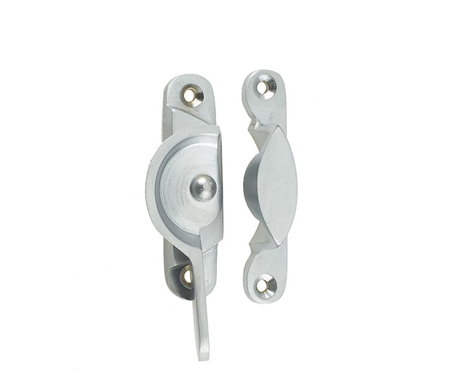 Frelan Hardware Window Furniture Satin Chrome / Sash Window Fitch Fasteners Frelan - Narrow Fitch Fasteners - Satin Chrome
