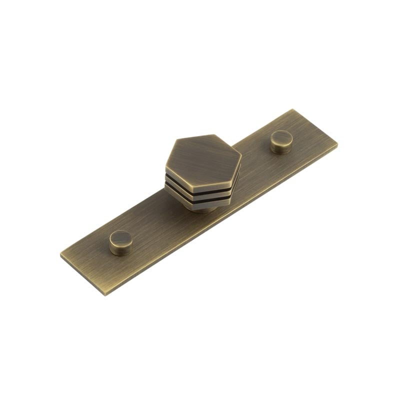 Frelan Hardware Cabinet Hardware Antique Brass / Cabinet Knobs Frelan - Nile Cupboard Knobs 30mm Plain Antique Brass
